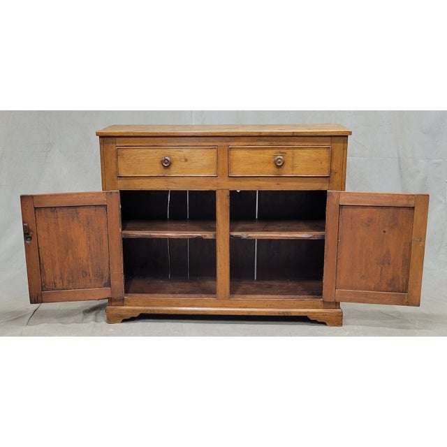 Antique Late 1800s Rustic Pine Sideboard Chairish