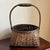 Wood 20th Century Japanese Ikebana Gathering Basket For Sale - Image 7 of 10