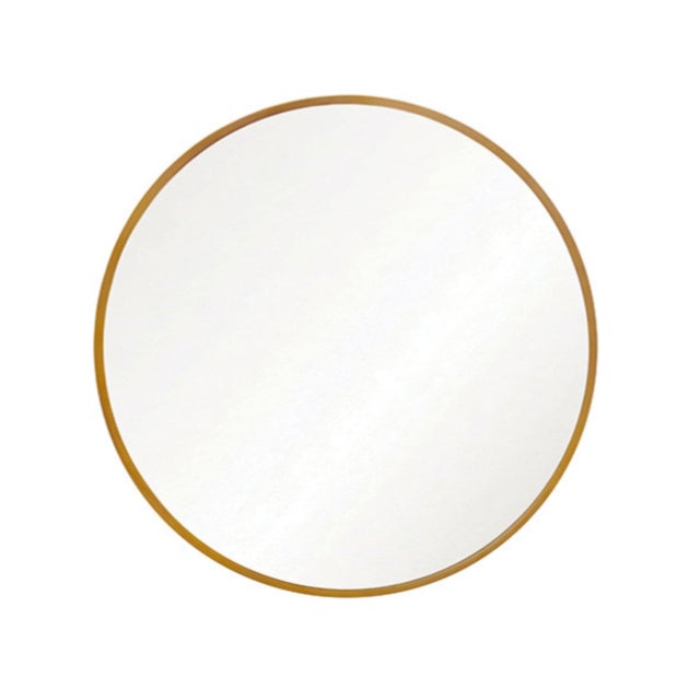 Worlds Away Matthew Izzo Home Cassius Antique Brass Base and Round Marble Top Side Table For Sale - Image 4 of 5