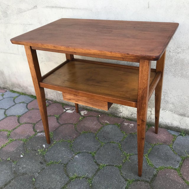 Art Deco Table with a Drawer, 1970s For Sale - Image 16 of 18