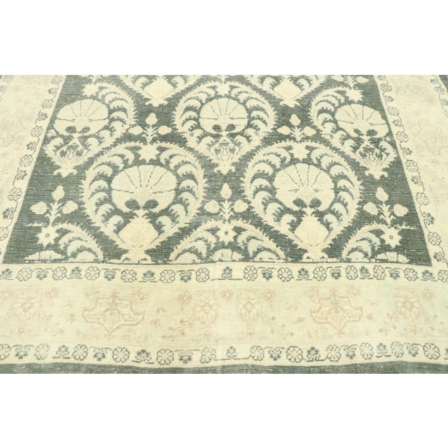 Vintage Romanian Rug, 04'09 X 11'00 For Sale - Image 4 of 9