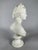 White marble sculpture depicting a bust of Diana after Jean-Antoine Houdon (1741-1828) French work from the 19th century...