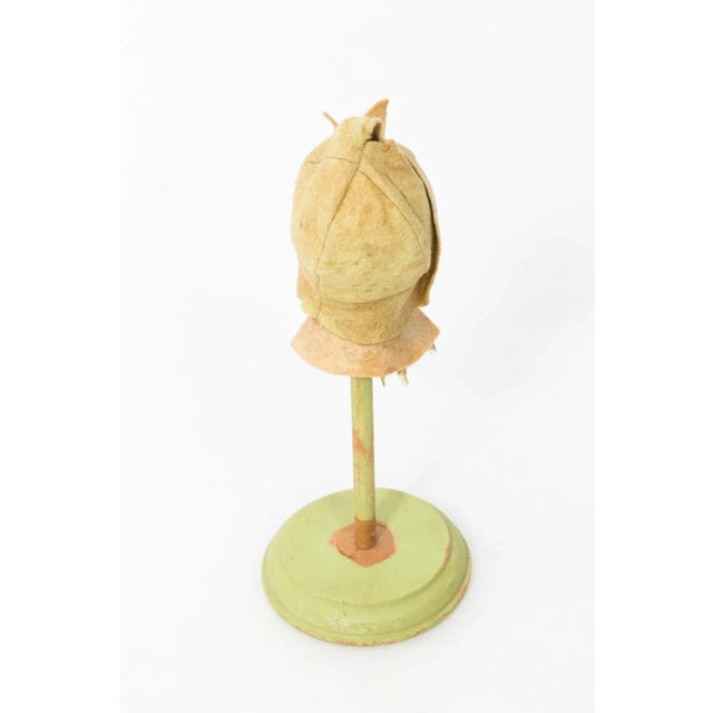 Set of Five Papier Mache Flapper Hat Stands For Sale - Image 10 of 12