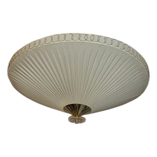Large Vintage Flush Mount in style of Paavo Tynell, 1950s For Sale