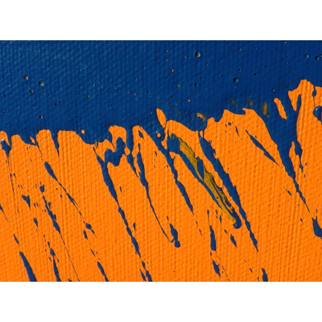 2006 Modern Abstract Signed Acrylic Painting For Sale - Image 9 of 13