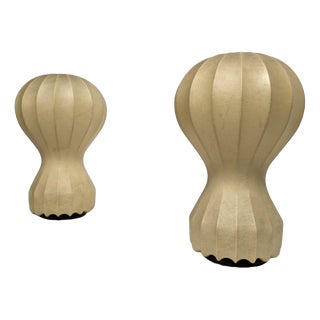 Vintage Gatto Piccolo Table Lamps by Achille & Pier Giacomo Castiglioni for Flos, Set of 2 For Sale