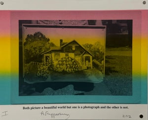 Allen Ruppersberg, Conceptual Artist Allen Ruppersberg Hand Printed Lithograph Prints & Photographs, 2012