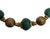 Early 20th Century Antique Jade and Brass Necklace For Sale - Image 5 of 5