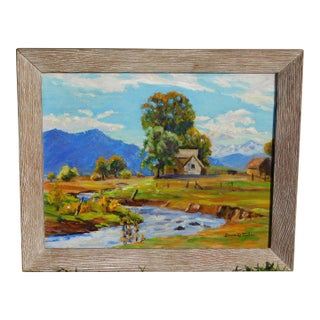 Irene Fowler Noted Early Denver Artist For Sale