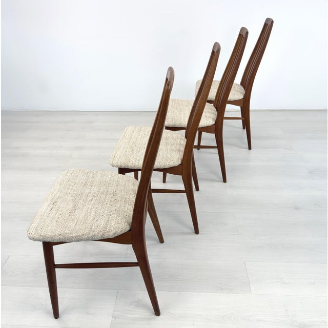 Wood Niels Koefoed Eva Dining Chairs - Set of 4 For Sale - Image 7 of 15