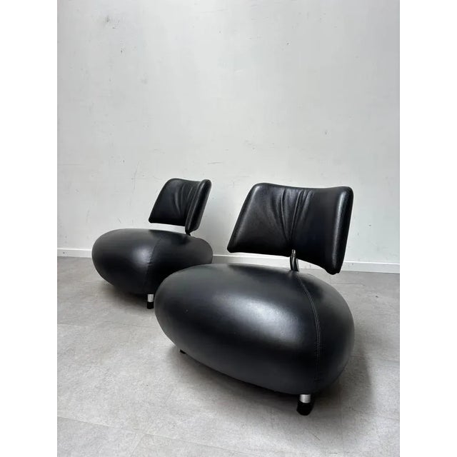 Pallone Relax Chairs from Leolux, Set of 2 For Sale - Image 14 of 14