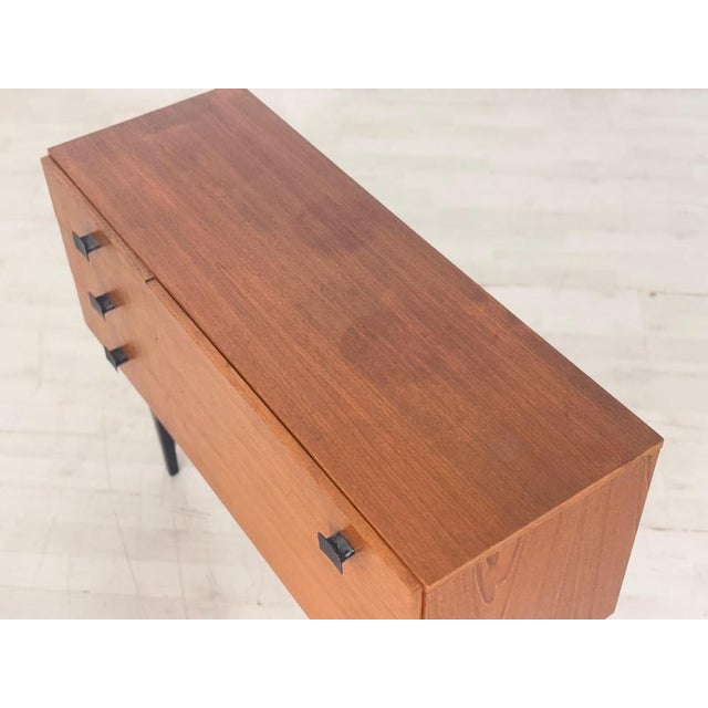 Mid-Century Teak Chest of Drawers For Sale - Image 10 of 12