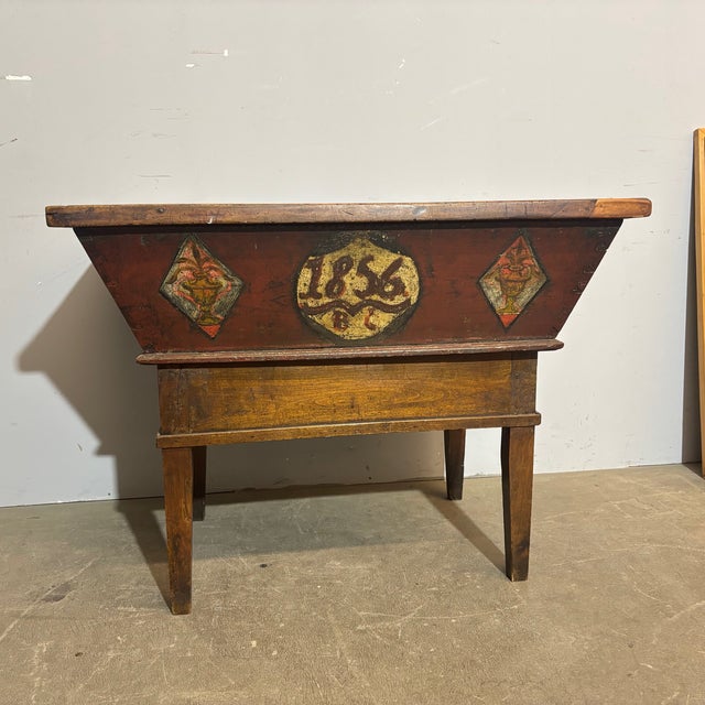 Antique Panaria Sideboard in Painted Walnut, 1856 For Sale - Image 10 of 10