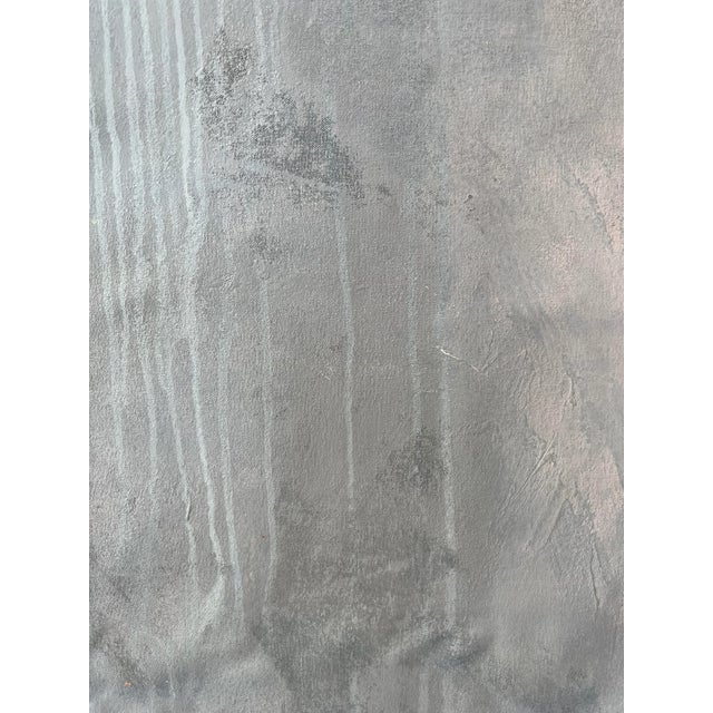 Textile "Untitled #17" Contemporary Original Abstract Acrylic Painting by Stephanie Visser For Sale - Image 7 of 8