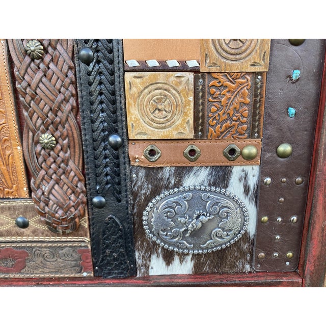 "Western Inspired Hat & Coat Rack" ~Angela Camarillo, the Rustic Frame Captures the Beauty and Spirit of the West. For Sale - Image 6 of 14