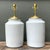 Elevate your lighting design with this sophisticated pair of vintage glazed ceramic jar lamps. Featuring a timeless...