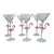 Glass Vintage Hand-Blown Pink Flamingo Martini Glasses - Set of 6 For Sale - Image 7 of 7