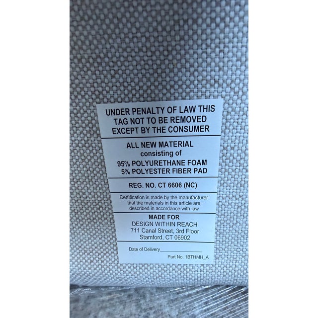 Vala Swivel Recliner Chair by Design Within Reach by Designer Hlynur Atlason For Sale - Image 13 of 13