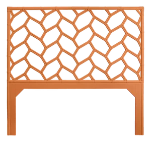 Silas Headboard Queen - Orange