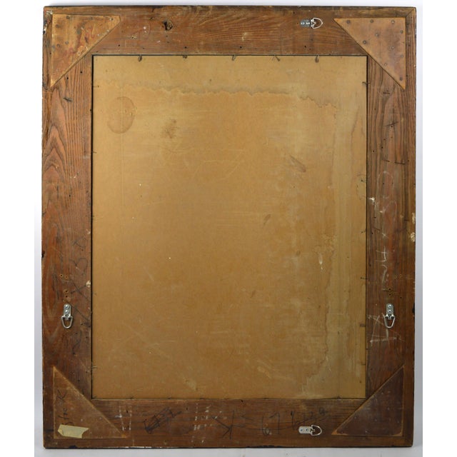 House of Heydenryk Hand Painted Amphora Mirror For Sale - Image 4 of 5