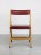 1960s Vintage Red Eden Folding Chair by Gio Ponti For Sale - Image 5 of 14
