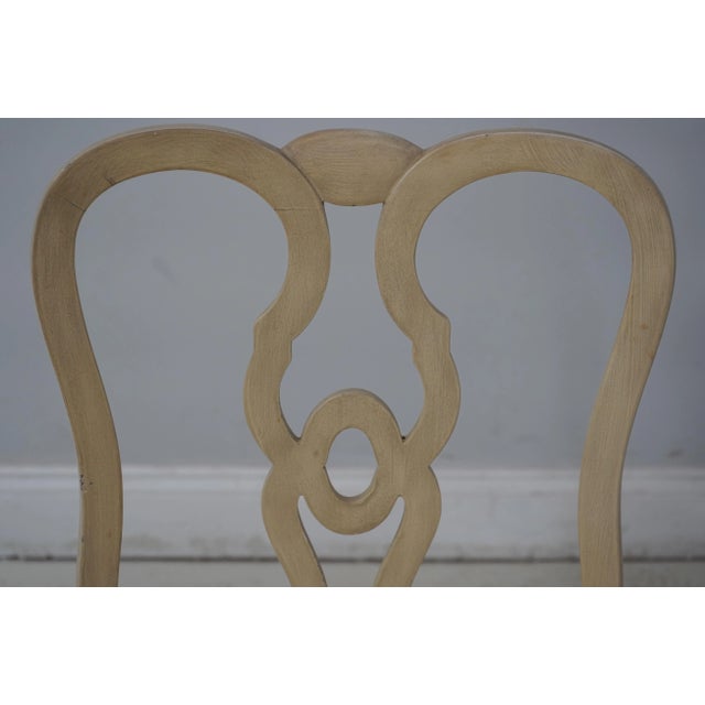 1960s Venetian Style Side Chair W. Petit Point Seat For Sale - Image 5 of 12