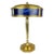 Art Deco Brass Table Lamp, 1930s For Sale
