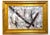 Niki Smith Monumental Abstract Expressionist Impasto Painting in Carved Giltwood Frame A striking and highly textured...