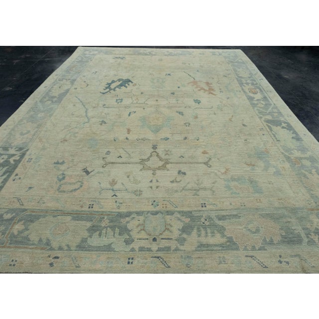 Turkish Oushak Rug 9'11" x 14'1" #18641 Explore a curated collection of hallway runners, wool rugs, and handmade...