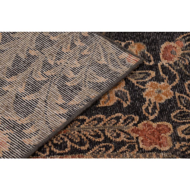 Textile Modern Classics Persian Hunting Narrative Distressed Rug by Rug & Kilim, India For Sale - Image 7 of 9