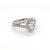 Pear Shape Diamond Engagement Ring 14k Gold 1.38 TCW Certified For Sale - Image 11 of 13