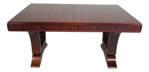 Art Deco Dining Table in Rosewood Veneer, 1930s