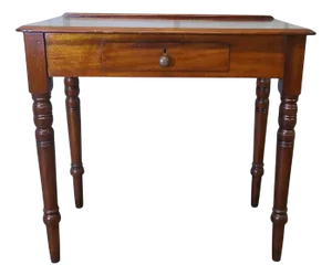 Small Victorian Mahogany Hall Table, 1880