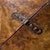 Brown Lombard Drop-Leaf Cabinet in in Walnut Root Veneer with Ebonized Profiles, 18th Century For Sale - Image 8 of 11