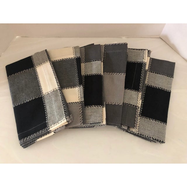 1990s 1990s Fine Sybaritic Industries Bristol Set of 6 Napkins For Sale - Image 5 of 5