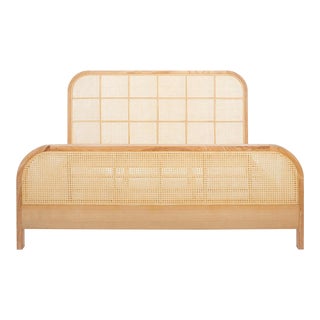 Mcallister Cane Bed - Natural, King For Sale