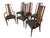 Mid-Century Modern Mid-Century Modern Walnut Cane Back Dining Chairs - Set of 6 For Sale - Image 3 of 9