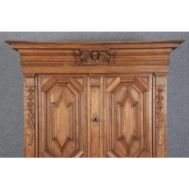 Antique Baroque Cabinet in Oak, 1700 For Sale - Image 13 of 18