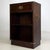 Early 20th Century Antique Campaign Style Mahogany Bookcase Cupboard For Sale - Image 4 of 14