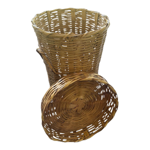 Vintage Lidded Basket