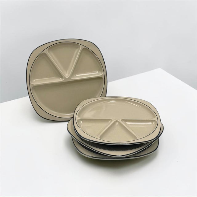 Compartment Plates from Rosenthal Studio-Linie, Germany, 1970s, Set of 4 For Sale - Image 13 of 13
