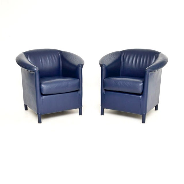 Vintage Leather Chairs from Wittmann, 1980, Set of 2 For Sale - Image 9 of 9