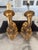 Vintage Italian Renaissance Style,carved , Painted ,Gilded Sconces - Pair For Sale - Image 4 of 6