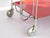 Mid-Century Modern Mid-Century Modern Red Foldable Bar Cart with Chrome Metal, 1960s For Sale - Image 3 of 9