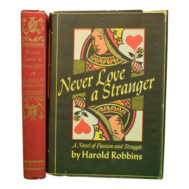 "Never Love a Stranger: A Novel of Passion and Struggle" 1948 Robbins, Harold (Signed) For Sale