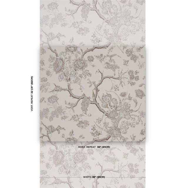 Drawn from an archival document, Inverness Garden is a romantic large-scale floral design. Brimming with beautifully...