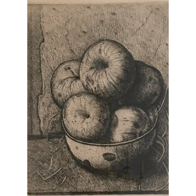Aimé Barraud, Les pommes, Etching For Sale - Image 10 of 10