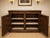 Regency Low Sideboard with Plinth in Oak Herringbone Top For Sale - Image 6 of 9