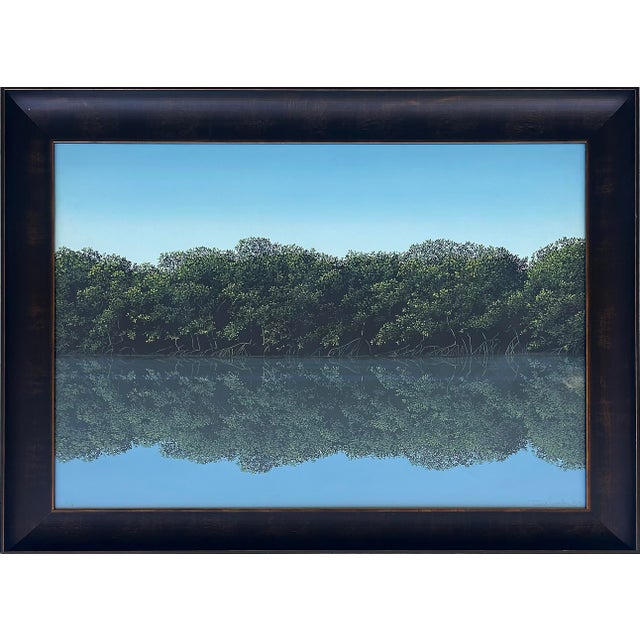 Original Tomas Sanchez "Orilla" Lithograph, Signed, Dated Artist Proof For Sale