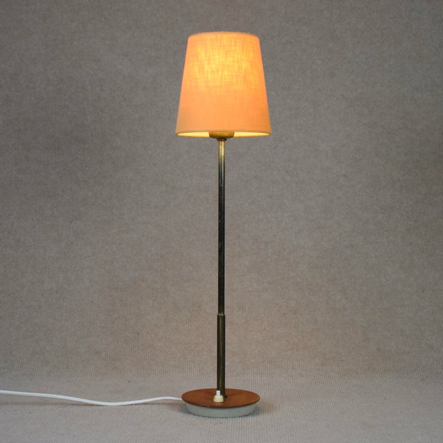 Yellow Table Lamp by Bertil Brisborg for Nordiska Kompaniet, Sweden, 1950s For Sale - Image 8 of 8